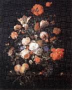 Rachel Ruysch A Vase of Flowers oil painting on canvas